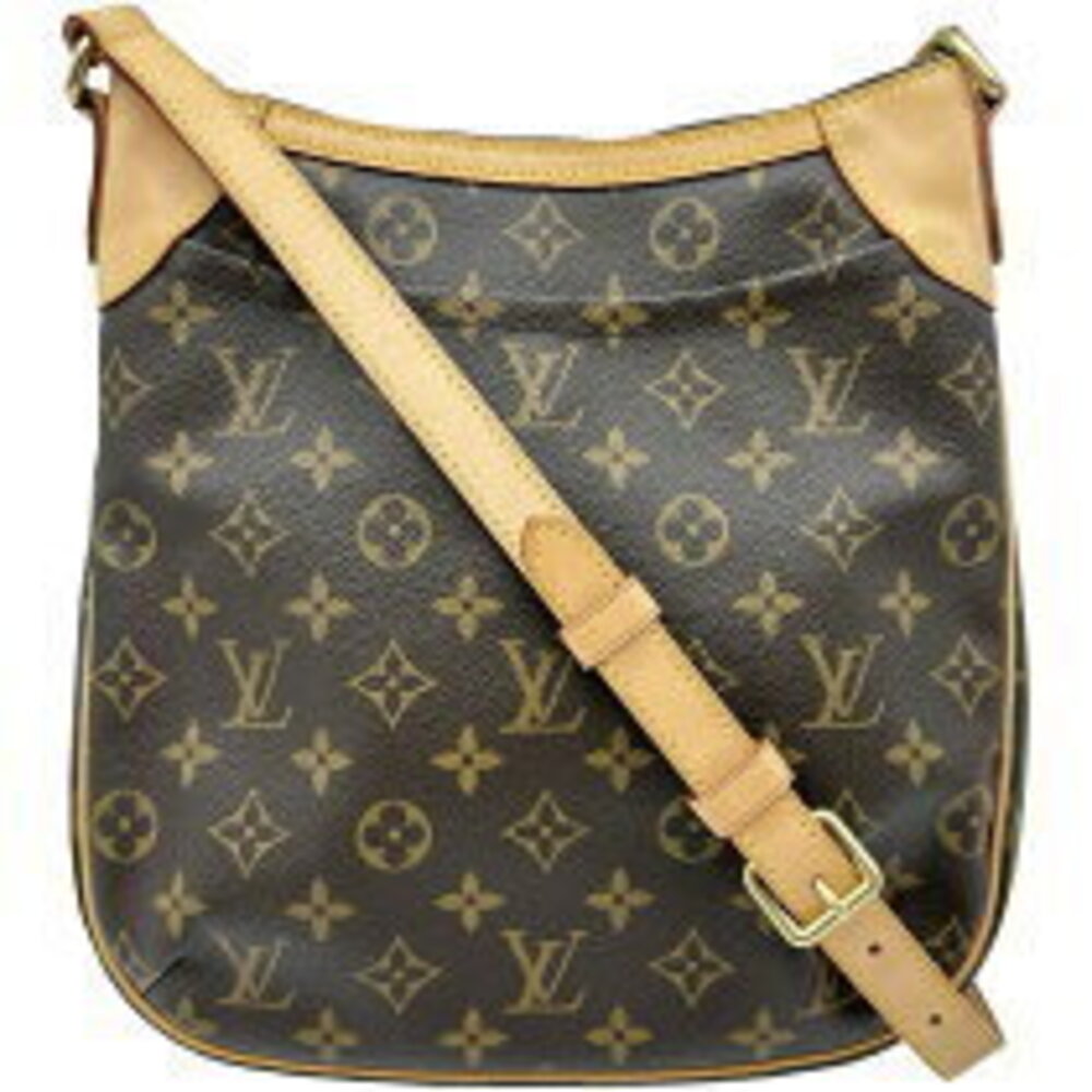 Louis Vuitton Odeon Brown Monogram Canvas Shoulder Bag
